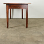 French 19th Century Solid Walnut Dining Table