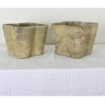 English Pair of Art Deco Planters