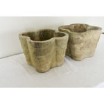 English Pair of Art Deco Planters