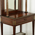 French 19th Century Mahogany Vanity