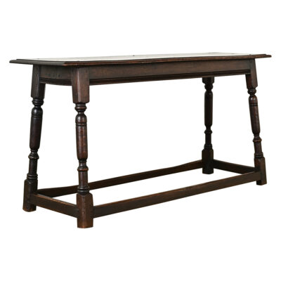 English 18th Century Oak Bench