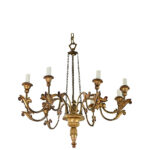 Italian 19th Century Giltwood Chandelier