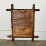 French Vintage Faux Bamboo Mirror