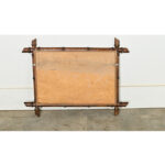 French Vintage Faux Bamboo Mirror