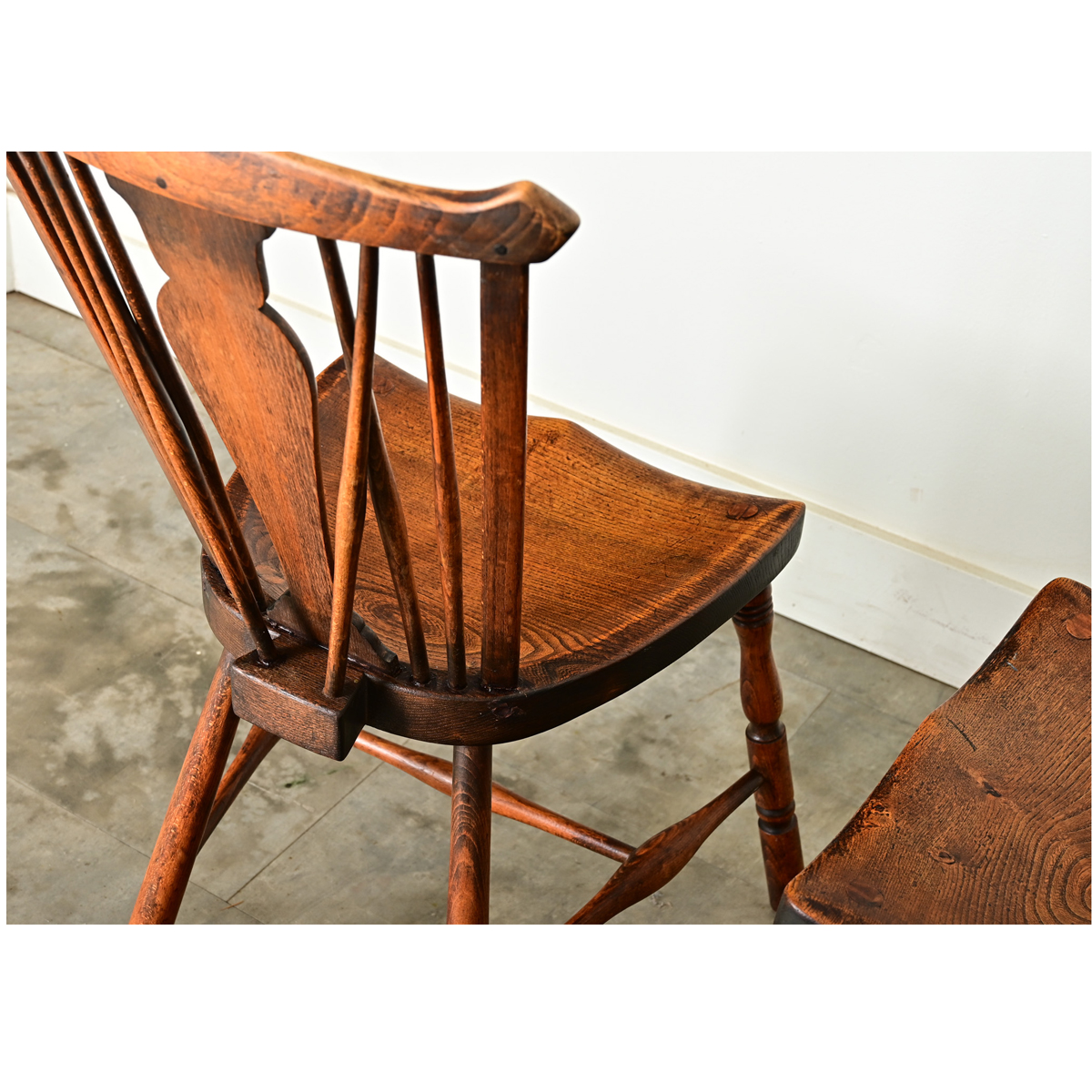 Set of Four English Windsor Chairs - Fireside Antiques