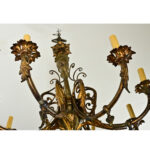 French 19th Century Gilt Bronze Chandelier