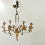 Italian 19th Century Giltwood Chandelier