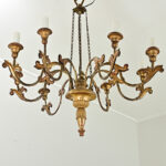Italian 19th Century Giltwood Chandelier