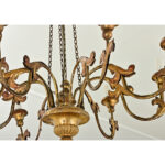 Italian 19th Century Giltwood Chandelier