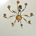 Italian 19th Century Giltwood Chandelier