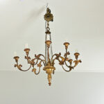 Italian 19th Century Giltwood Chandelier
