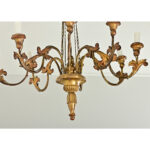 Italian 19th Century Giltwood Chandelier