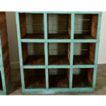 French Vintage Pair of Open Shelves