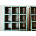 French Vintage Pair of Open Shelves