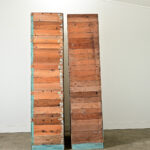 French Vintage Pair of Open Shelves