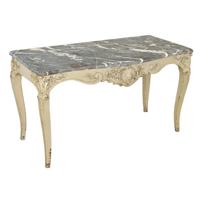 French 18th Century Louis XV Marble Top Console