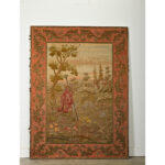 French 19th Century Framed Fox Tapestry