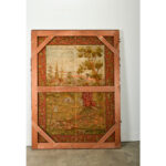 French 19th Century Framed Fox Tapestry