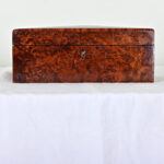 French 19th Century Burl & Inlay Jewelry Box