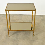 French Midcentury Modern Tiered Table-Shelf
