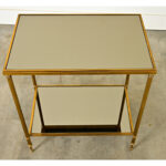 French Midcentury Modern Tiered Table-Shelf