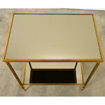 French Midcentury Modern Tiered Table-Shelf