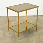 French Midcentury Modern Tiered Table-Shelf