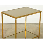 French Midcentury Modern Tiered Table-Shelf