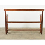 English Early 20th Century Oak Hall Bench