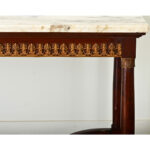 French 19th Century Louis XVI Style Mahogany Center Table