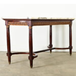 French 19th Century Louis XVI Style Mahogany Center Table