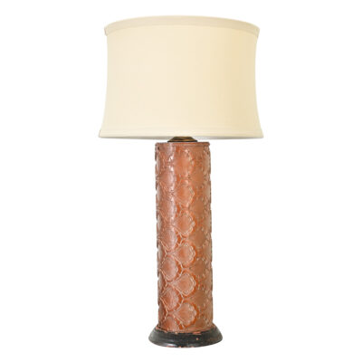 English Vintage Ink Roller Table Lamp