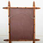 French 19th Century Faux Bamboo Mirror