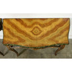 Pair of Italian Faux Marble Consoles