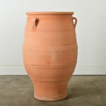 Pair of Greek Reproduction Large Terracotta Pots