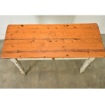 English 19th Century Pine and Painted Server-Console