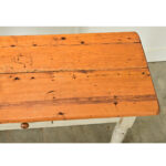 English 19th Century Pine and Painted Server-Console