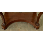 French 19th Century Restauration Petite Mahogany Console