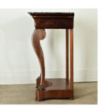 French 19th Century Restauration Petite Mahogany Console