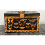 English Decoupage Butterfly Box