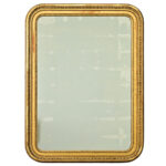 French 19th Century Gold Gilt Louis Philippe Mirror 1 French 19th Century Gold Gilt Louis Philippe Mirror