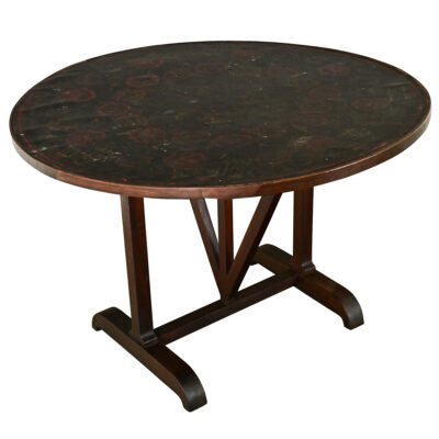 French 19th Century Walnut Wine Tasters Table
