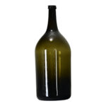 French 19th Century Large Blown Glass Wine Bottle