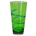 Vintage Whitefriars Green Glass Vase 1 Vintage Whitefriars Green Glass Vase