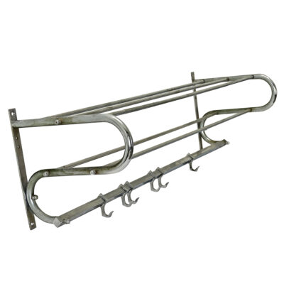 French Vintage Hat & Coat Train Rack