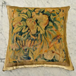 BVIZ Antique Tapestry Fragment Pillow