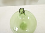 French 19th Century Green Glass Wine Keg