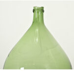 French 19th Century Green Glass Wine Keg