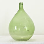 French 19th Century Green Glass Wine Keg