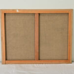 French Vintage Oil on Canvas Cliff Scene